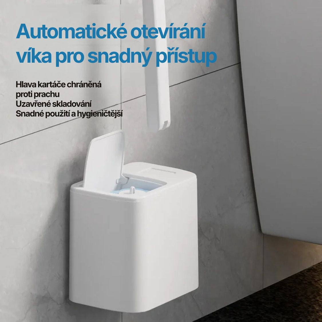 Hygina toaletní kartáč